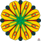 mandala do knihy omalovánek pro budoucí rodiče